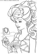 coloriage heros barbie princesse