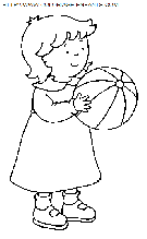 coloriage heros caillou