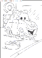 coloriage heros cars