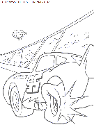 coloriage heros cars