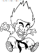 coloriage heros dragon ball