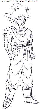 coloriage heros dragon ball