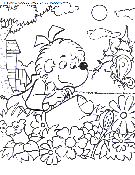 coloriage heros famille berenstain