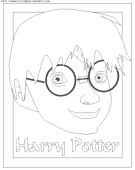 coloriage heros harry potter