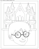 coloriage heros harry potter