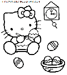 coloriage heros hello kitty