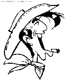 coloriage heros lucky luke