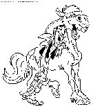 coloriage heros lucky luke