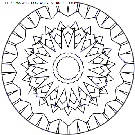 coloriage heros mandala