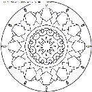 coloriage heros mandala