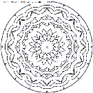 coloriage heros mandala