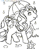 coloriage heros petit poney