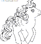 coloriage heros petit poney