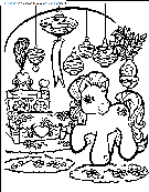 coloriage heros petit poney