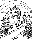 coloriage heros petit poney