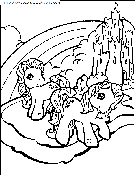 coloriage heros petit poney