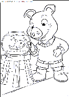 coloriage heros piggly