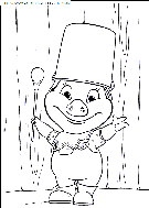 coloriage heros piggly