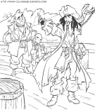 coloriage pirates des caraibes