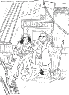 coloriage pirates des caraibes