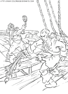 coloriage pirates des caraibes