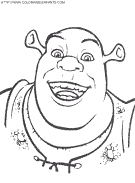 coloriage shrek