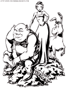 coloriage shrek