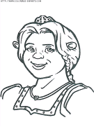 coloriage heros shrek 2