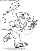 coloriage heros stuart little