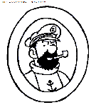 coloriage heros tintin