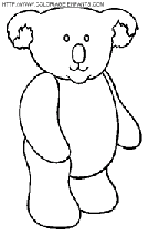 coloriage koalas