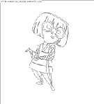 coloriage les indestructibles edna