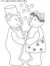 coloriage mariage