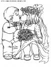 coloriage mariage