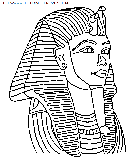 coloriage pays egypte