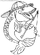 coloriage poissons