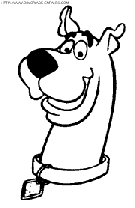 coloriage scoobydoo tout beau