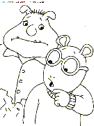 coloriage serie tv arthur