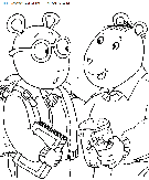 coloriage serie tv arthur