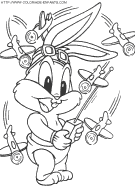 coloriage baby looney tunes