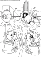 coloriage baby looney tunes