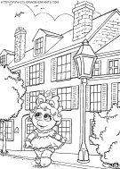 coloriage baby muppets