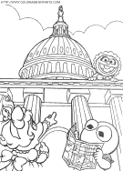 coloriage baby muppets