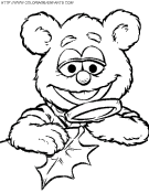 coloriage baby muppets