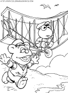 coloriage baby muppets