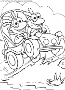 coloriage baby muppets