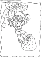 coloriage charlotte aux fraises