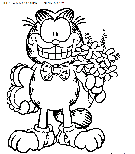 coloriage serie tv garfield