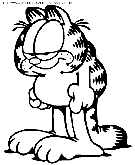 coloriage serie tv garfield