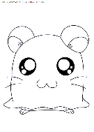 coloriage serie tv hamtaro